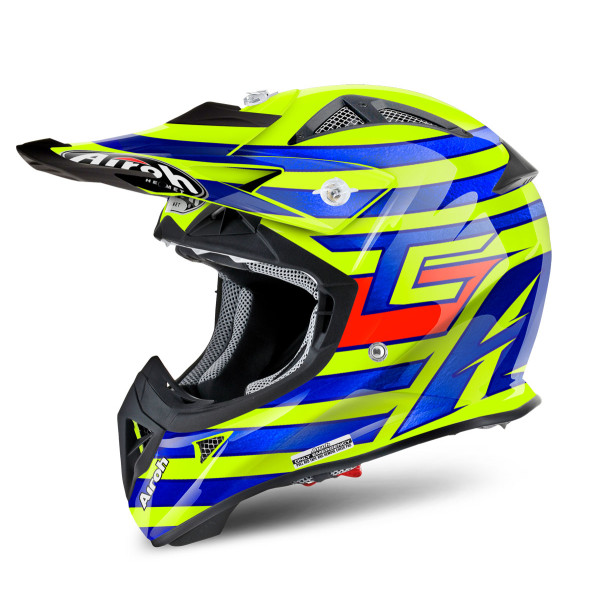 AIROH Airoh Aviator J Junior Cairoli Qatar Yellow